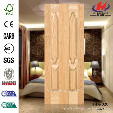 JHK-020 feito na China barato com boa qualidade MDF folheado do painel da porta do folheado de Brich